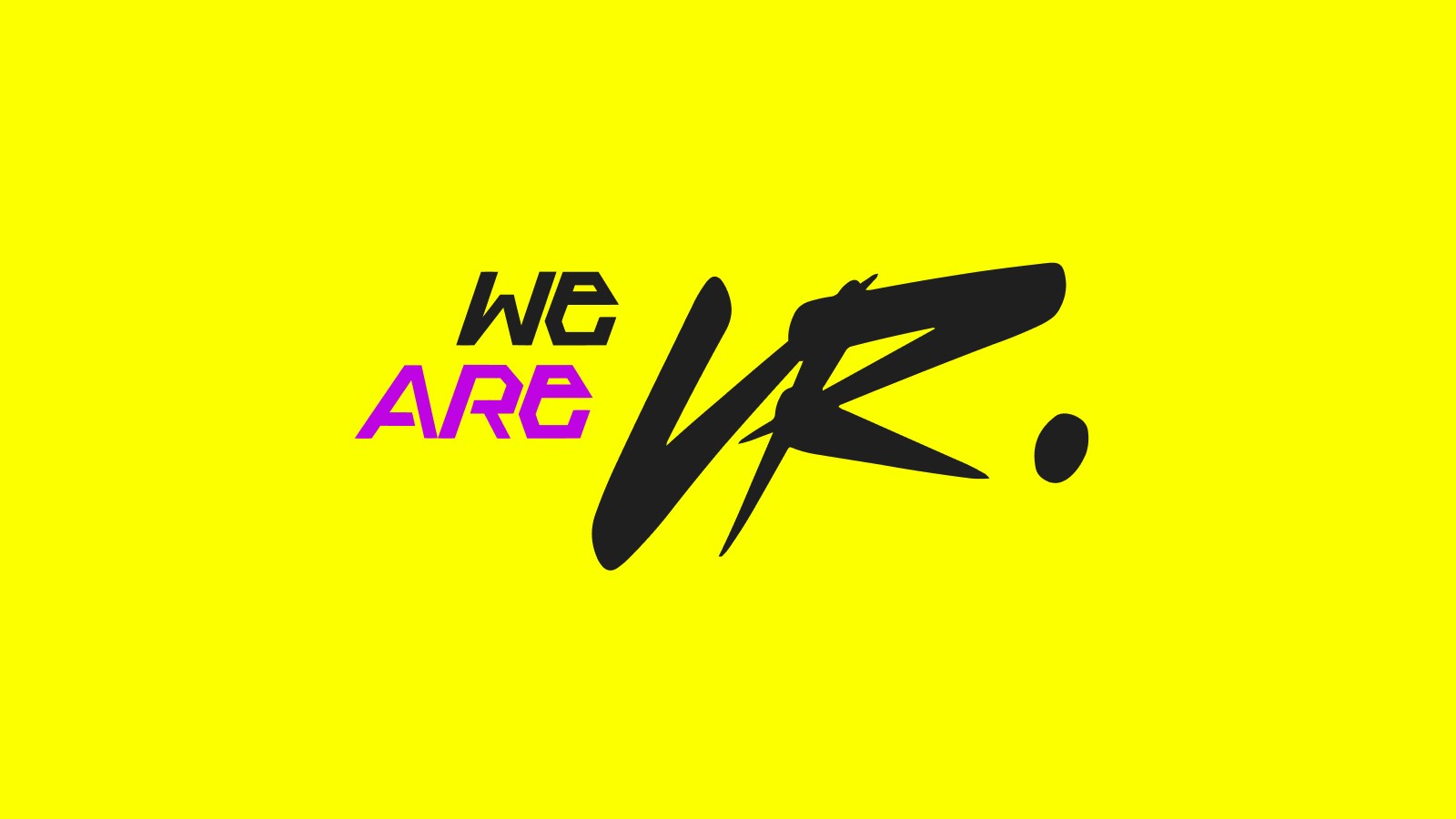 WE ARE VR